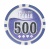 Набор для покера Nuts на 500 фишек Набор для покера Nuts на 500 фишек