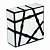 1x3x3 YJ Ghost Cube серебро
