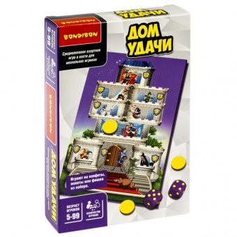 Игра в кости «Дом удачи» Bondibon