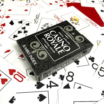 Карты пластиковые "Casino Royal"