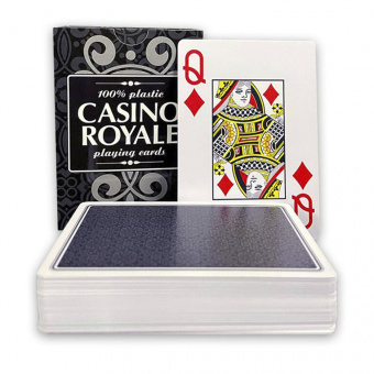 Карты пластиковые "Casino Royal"