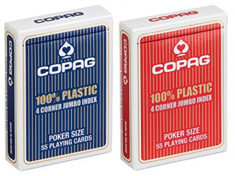 Карты COPAG с разметкой по четырем углам 